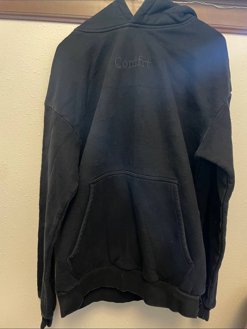 Comfort Colors Black Men's Hoodie